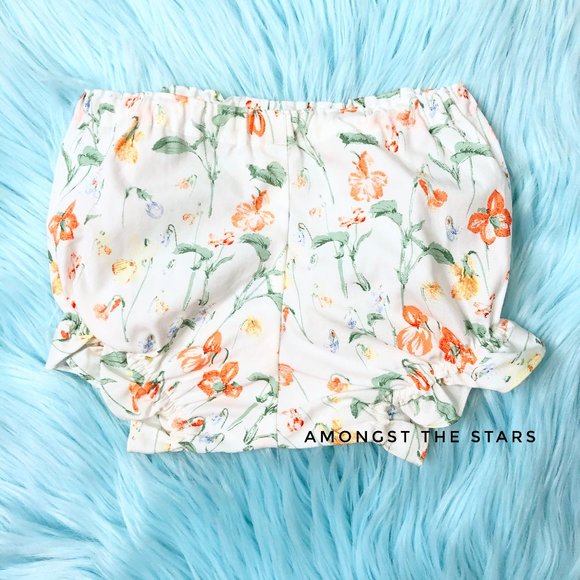 Baby CZ by Carolina Zapf White Floral Bloomers - Picture 4 of 4